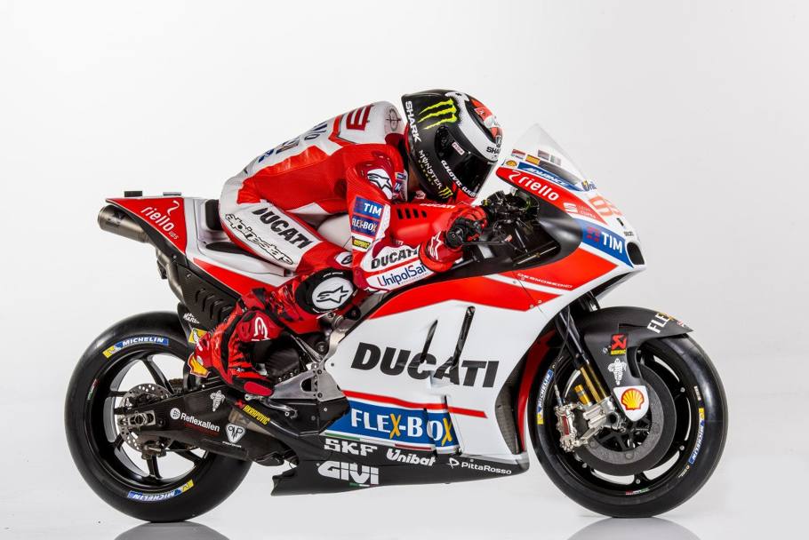Presentata la nuova Ducati per il campionato MotoGP del 2017